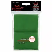 ULP82693 Ultra Pro Deck Protection Sleeves: Solid Green (100)