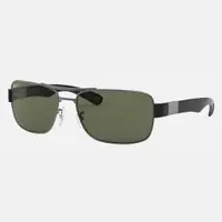 在飛比找樂天市場購物網優惠-Ray Ban｜RB3522-004/9A 雙槓偏光太陽眼鏡