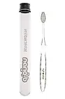 nano-b charcoal and gold toothbrush
