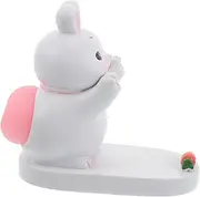 Mobile Phone Holder Cell Phone Rabbit Phone Holder Car Mount for Phone Animal Phone Holder for Desk Phone Mount Animal Mobile Phone Bracket Phone Stand for Bed Mobile Holder Resin