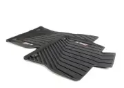 Audi RS3 Sportback 8V 2016 2017 All Weather Foot Mats Black Genuine 8V6061221041 (for: Audi)