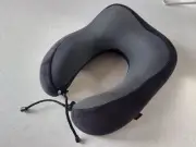 Makimoo Neck Pillow Memory Foam Travel 360 Degree Head Support Comfortable Zip