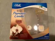 Brand New Glade Wisp Flameless Candle French Vanilla Old Stock