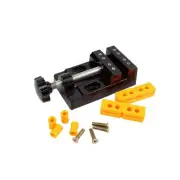 BUYSK Mini Bench Vice Clamp Mini Flat Clamp Opening Parallel Table Vise for W...