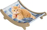 Cat Chair - Cooling Washable Cat Bed | Pet Hammocks for Floor Outdoor Bedroom Balcony Offices Apartment Corner Living Room