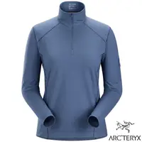 在飛比找PChome24h購物優惠-【ARCTERYX 始祖鳥】女 Rho LT Zip Nec