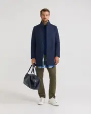 Dunbar Wool Herringbone Coat