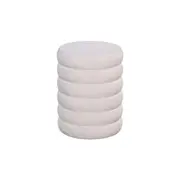[James Lane] Roly Occasional Mango Wood Stool White