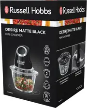 Russell Electric Food Garlic Grinder - Onion Chopper Dicer Mincer Mincing Chopping