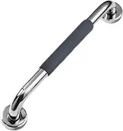 Bathroom Grab Bar, 304 Stainless Steel Non-Slip Handle Bathtub Support Handrail Towel Bar for Bath Toilet Bathroom Kitchen Stair Handrail(Gray,L-33.5CM)