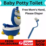 Kid Potty Trainer Toilet Seat Toddler Ladder StepUp Training Stool Australia