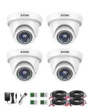 ZOSI 4x 1080P Dome Security Camera CCTV Video Home 2.0MP Outdoor IR Night Vision