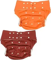 SOESFOUFU Elderly Diaper for Home Adjustable Snap Buttons Comfortable Breathable