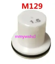 1Set M129 CNC Wire EDM Machine Jet Water Nozzle White Ceramic Part X058D054H02