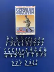 Vintage Airfix Boxed German Infantry HO/OO 1/72 Complete Set on Sprue