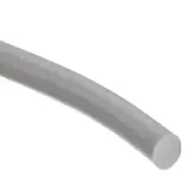 Silicone Foam Seal Strip, 8mm OD 6.5m 21ft Silicone Foam Weather Strip Grey