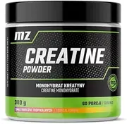 Creatine Powder 300g - Creatine Monohydrate 4150 mg with Magesium per Serving - 60 servings per Pack - Raspberry Flavour - by MZ