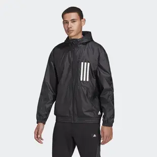 ADIDAS M W.N.D Jkt PB 男 三線 內刷毛 保暖 防風外套 連帽外套 H42037