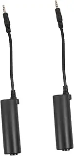 Alasum 2pcs Guitar Effector Power Cord Tone Audio Interface Adapter for Electric Guitar Effects User Friendly Design Compatible with Devices Exceptional Sound