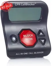 CPR V202 Call Blocker - Pre-Programmed with 200 Known Nuisance Callers - Block A