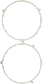 7.5 inch Microwave Turntable Ring,Microwave Roller Ring, Microwave Ring for Turntable,Microwave Rotating Ring,Ring Outer Dia. 7.5'' (17.8cm), Wheel Height 0.55 inch (14 mm)