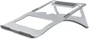 Computer Chill Mat Laptop Cooling Pad Adjustable Light Sturdy Mute Computer Cooling Support for Home Magazines Laptop, Silver