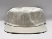 SUPREME FW15 TONAL 6 PANEL STONE HAT BOX LOGO BRAND NEW W/ TAGS JORDAN KOBE DUNK