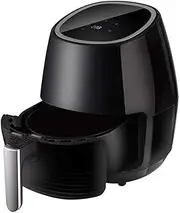 Compact Hot Air Fryer with Programmable 5 Chef Presets for Air Frying, Grilling, Roasting and Grilling, Air Fryer with LED Touch Screen, Non-Stick Comfortable Anniversary