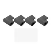 Corner Guards Edge Protectors, 12Pack U Shape, 2.16"x1.38"x0.315", Black