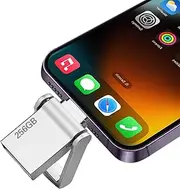 256GB USB-C Dual Drive, 2-in-1 Type-C 3.0 all metal flash drive, with reversible USB Type-C and USB Android connectors, suitable for smartphones, computers, tablets, smart, PC、 Laptop, Android