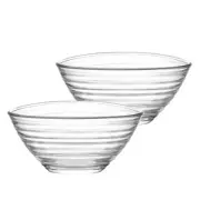Glass Serving Bowl Buffet Dip Snack Crisps Dip Salsa Condiment Dish, 200ml - x12