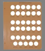 Dansco Coin Album Page US Jefferson Nickel Album Vol 2 Page 2