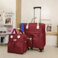 在飛比找樂天市場購物網優惠-旅行包 拉桿包包 行李箱 行李包 拉桿肩背包 登機包 旅遊包