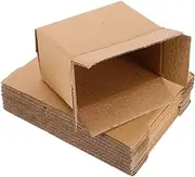 LIFKOME Corrugated Shipping Boxes 10pcs Mailer Cardboard Packaging Boxes Moving Storage Set