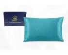 One Piece 100% Pure Two-Side Silk Mulberry Pillowcase Emerald Blue
