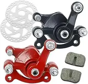 Motorcycle Brake Disc Accessories Small Four-wheel Mechanical Brake Caliper Two-stroke Fit For 49CC Off-Road Vehicle Scooter(B)