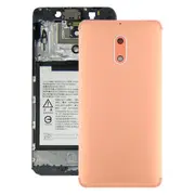Replacement Battery Back Cover with Camera Lens and Side Keys for Nokia 6 Models