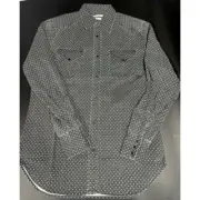 Man X OneTeaspoon NWT Men's Django Western Shirt in Fox Black in Size Medium