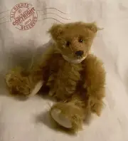 Wonderful Floppy MOHAIR Artist Teddy BEAR 6" Miniature OOAK Cathy Peterson RBCo