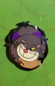 Disney Crooked Comrades Reveal Conceal Mystery Pin Cinderella Cat Lucifer