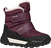 [Geox] J TREKKYUP Girl B AB Snow Boot, Bordeaux, 11 UK Child, Bordeaux, 11 UK Child