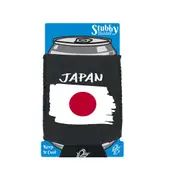 Japan Country Flag Nationality - Stubby Holder With Base