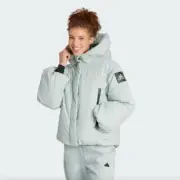 ADIDAS WOMEN WONDER SILVER MYSHELTER COLD.RDY DOWN JACKET SIZE M NWT 350$