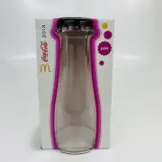 McDonalds Coca Cola Coke Glass 2013 Pink In Box 340ml Collectable Coke Glass