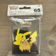 Pokemon Deck Protector Sleeves Pack of 65 Standard Size Ultra Pro