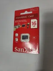 Brand New SanDisk 16GB Class 4 microSDHC Card