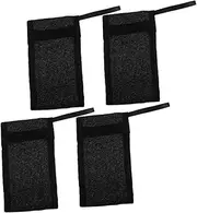 HAKIDZEL 4Pcs Soap Pouches Exfoliating Foaming Bags for Handmade Soaps Lightweight Mesh Holders for Travel Suitable for Body Wash Facial Cleansers Space Saving Design