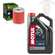 Oil And Filter Change Kit For 2004 Arctic Cat 250 4X4 IRS Motul Mineral 5W-40