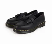 NEW Dr. Martens Adrian Leather Oxfords Shoes Men's 11 Women 12 Yellow Stitching