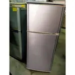 台中市南區德富二手家電--國際130公升雙門小冰箱--4000元